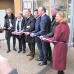 Inauguration : on coupe le ruban