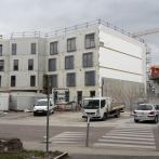 Facade principale en travaux (1)