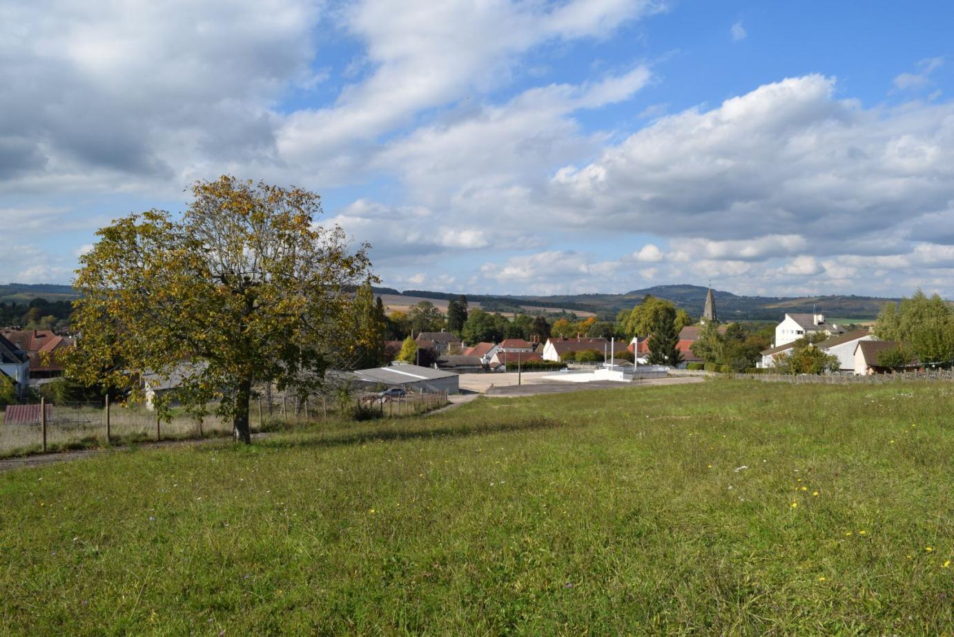 Vue sur le paysage lointain