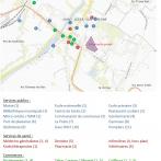 Plan de localisation des services