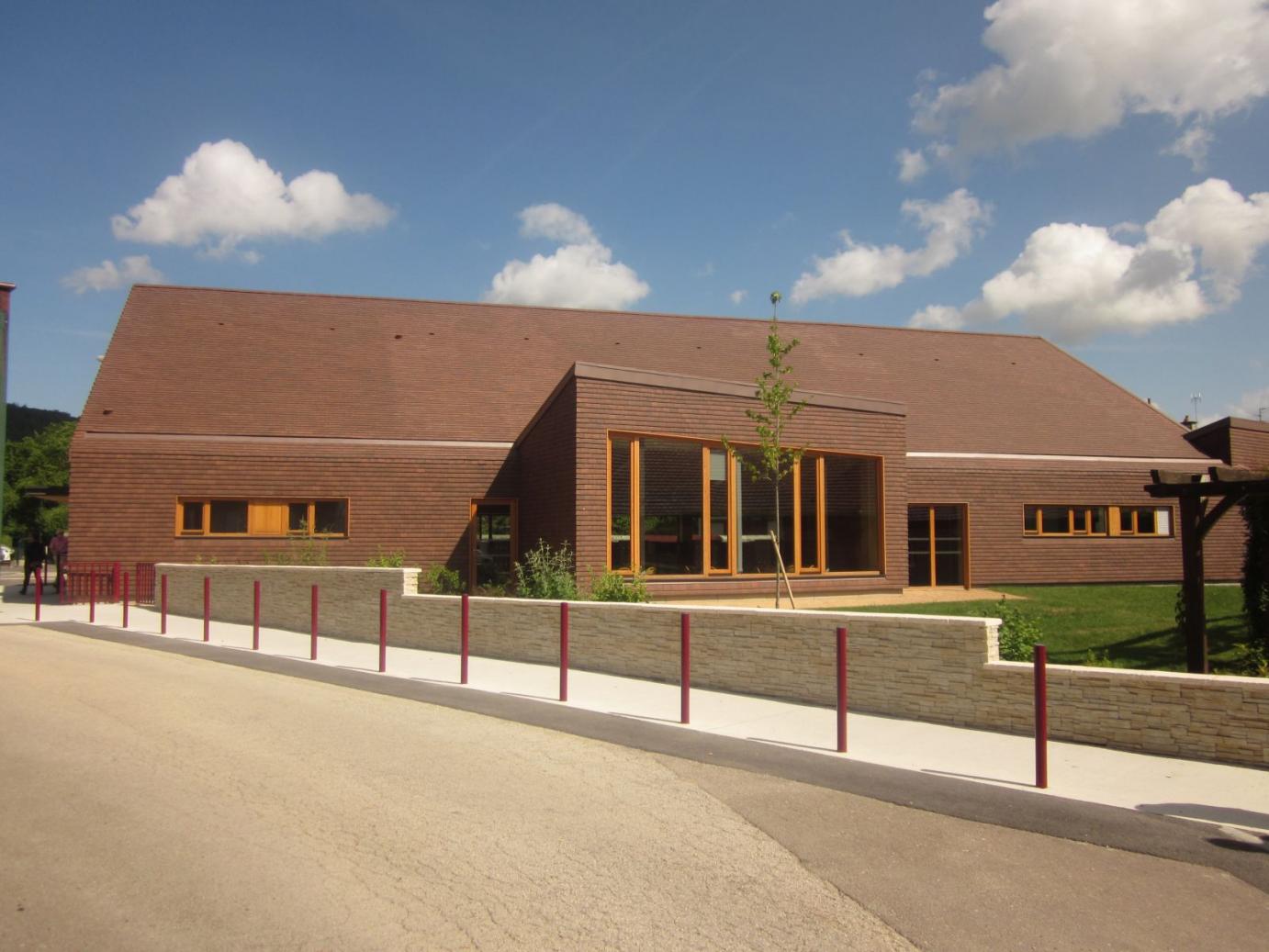 Entrée du restaurant scolaire